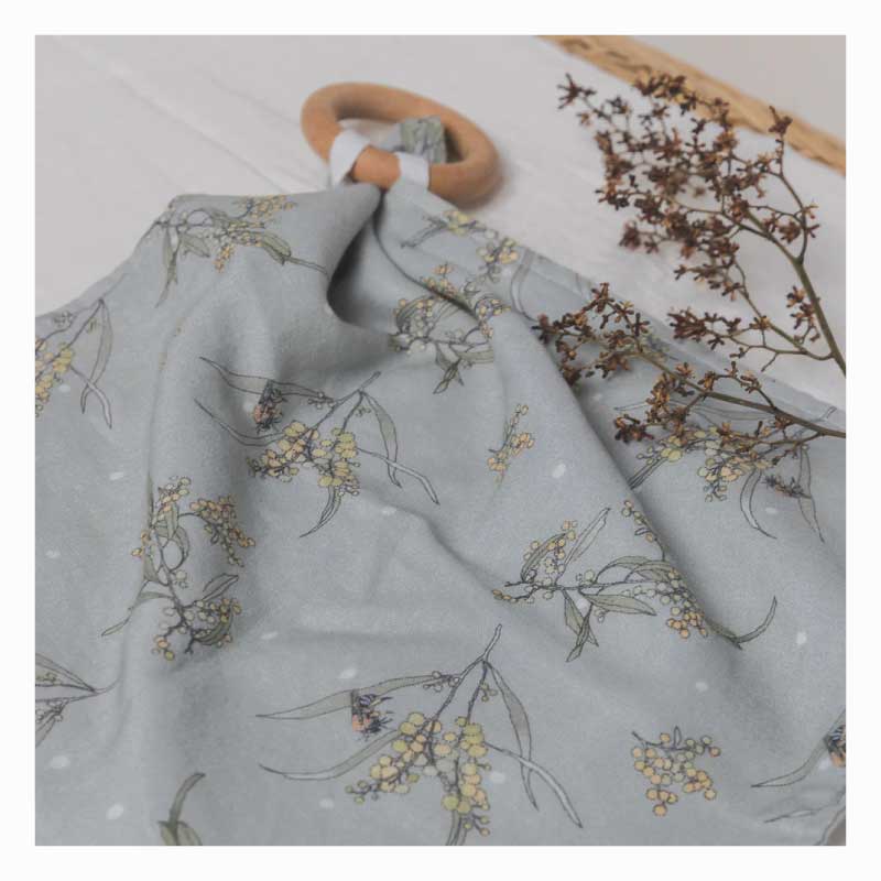 australian baby gift wattle and native bee