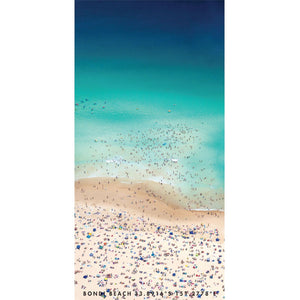 destination label beach towel bondi layers
