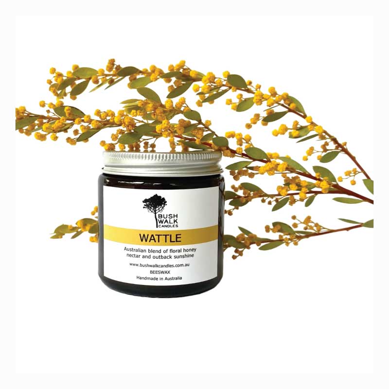 Australian Wattle Candle