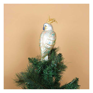 christmas tree topper cockatoo
