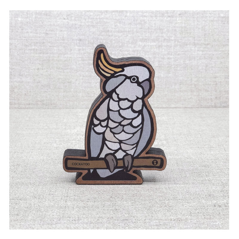 cockatoo figurine