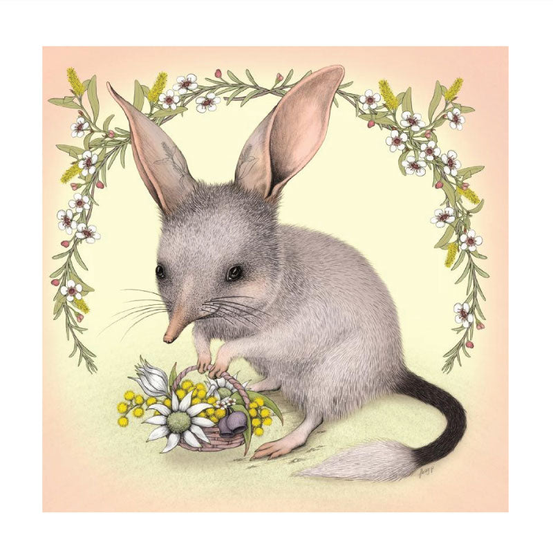 Easter Bilby Greeting Card