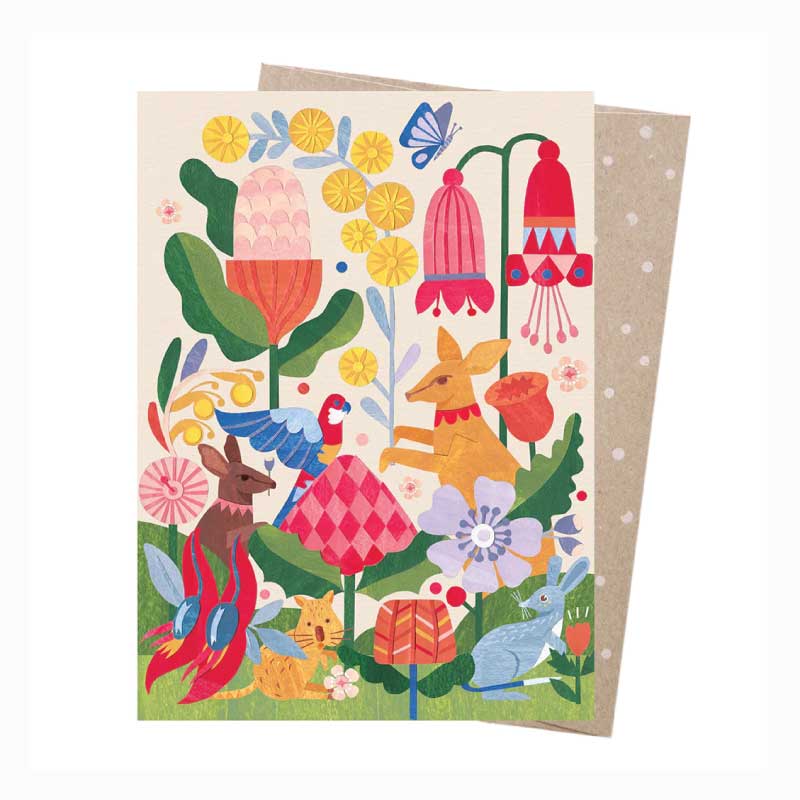 Greeting Card - In the Garden