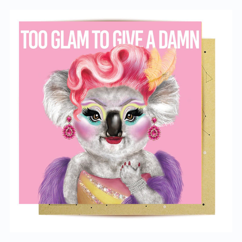La La Land Card Too Glam to Give a Damn