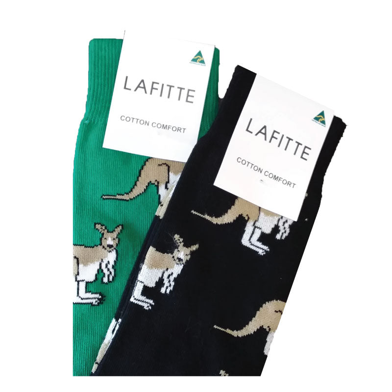 Kangaroo Socks Black (Mens)