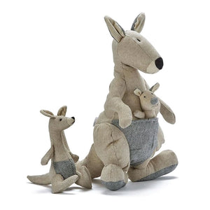 kylie kangaroo and mini rattle