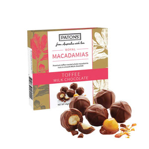 macadamias toffee milk chocolate patons