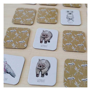 matching wombat card game australia