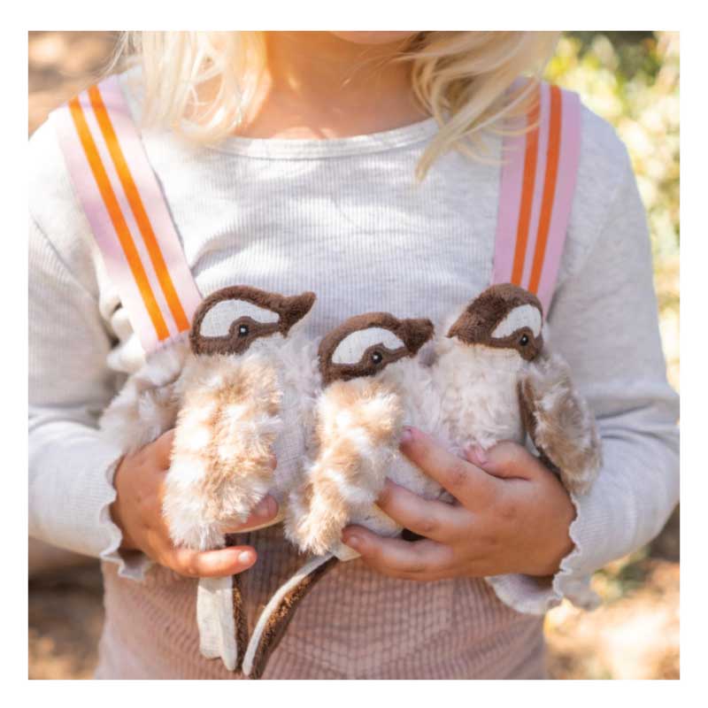 rattle kookaburra australia baby gift