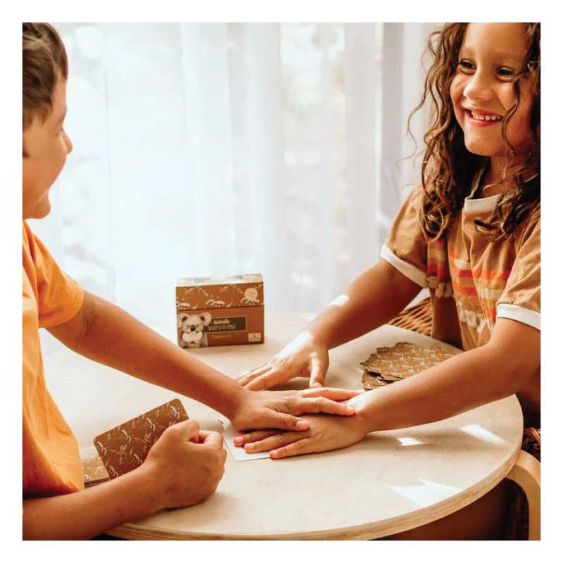 australian animals snap game go fish