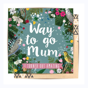 way to go mum greeting card mothers day australia
