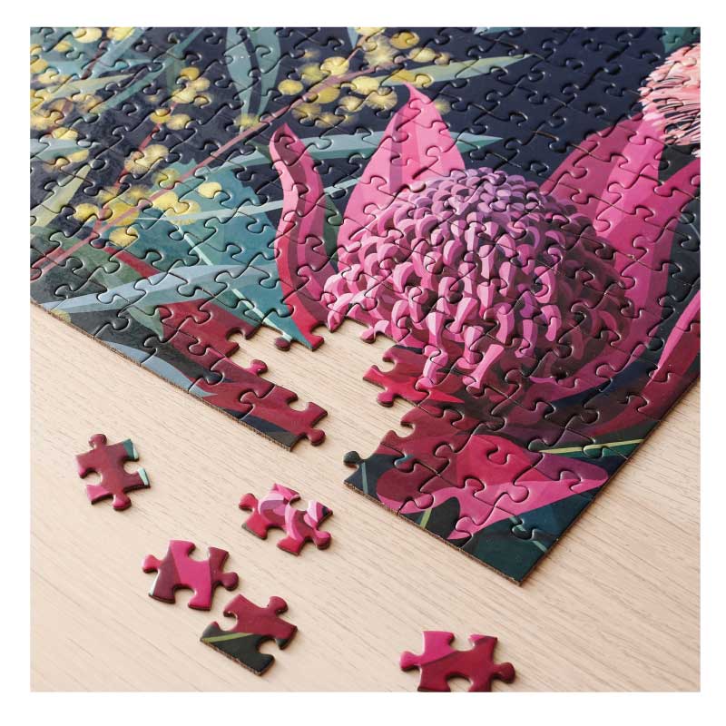 Australian Jigsaw Puzzle – Native Flowers