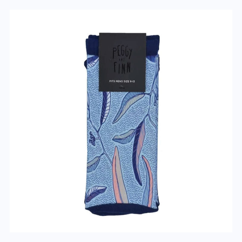 sock eucalyptus leaf peggy and finn