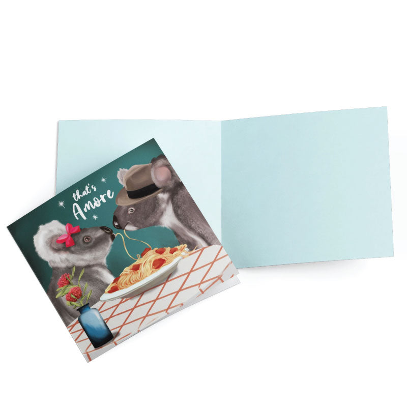 thats amore card inside