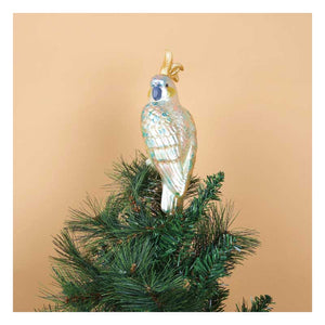 Christmas tree topper cockatoo