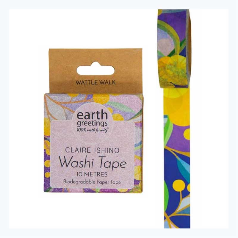 washi tape australia claire ishino wattle walk
