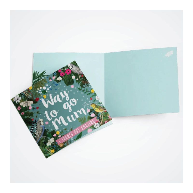 Greeting Card - Way to Go Mum
